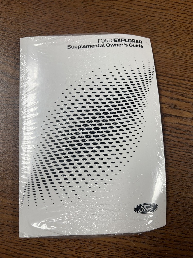 2025 Ford Explorer Supplemental Owner's Guide