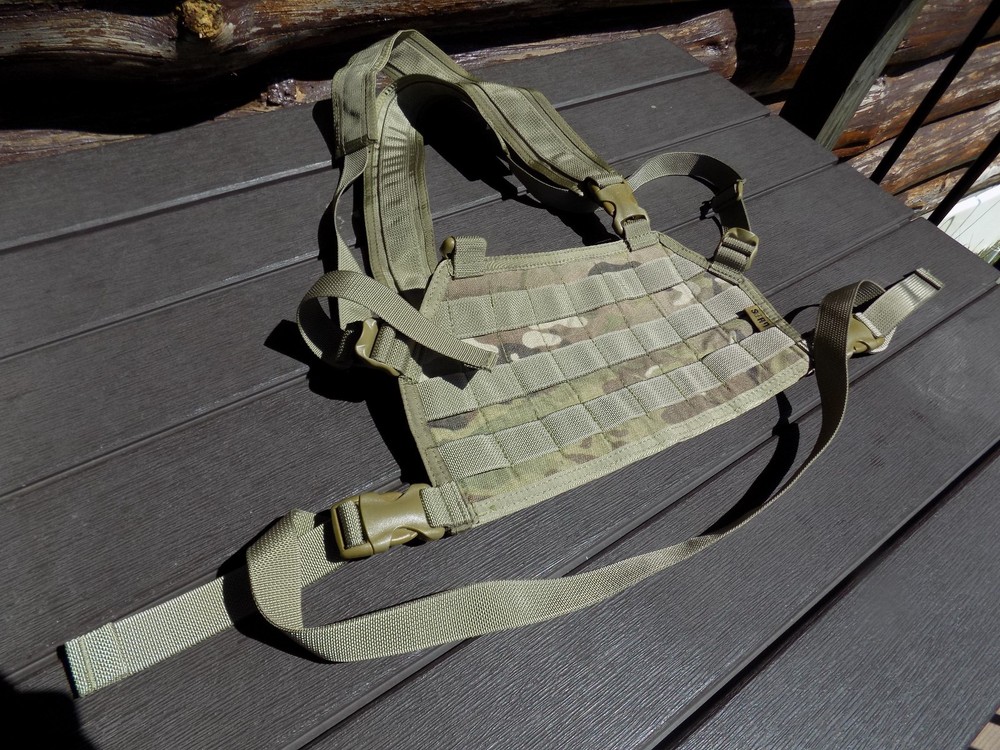 New SORD Front Chest Panel Vest Rig Camo