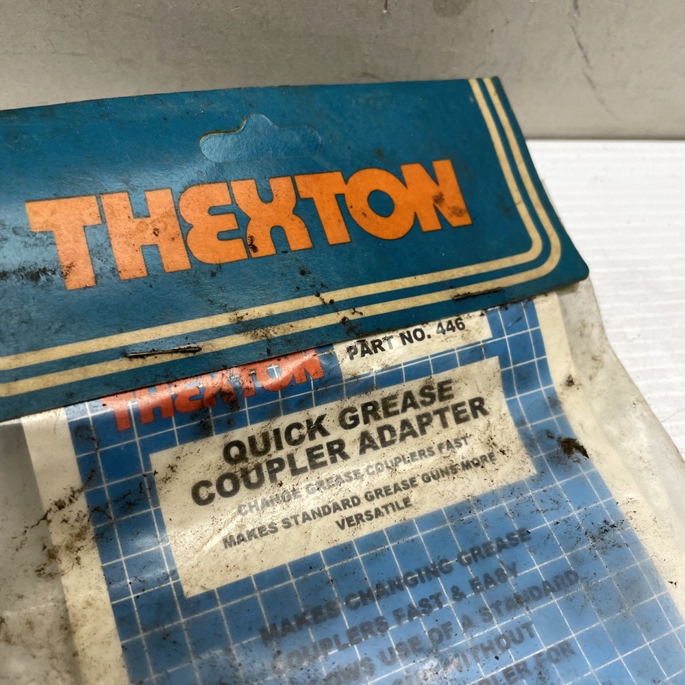 THEXTON 446 QUICK GREASE COUPLER ADAPTER