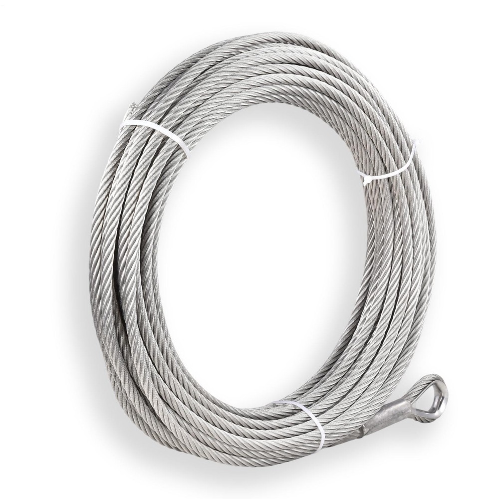 Stainless Steel Cable for Railing - 100FT 3/8" for Deck Railings System Kit