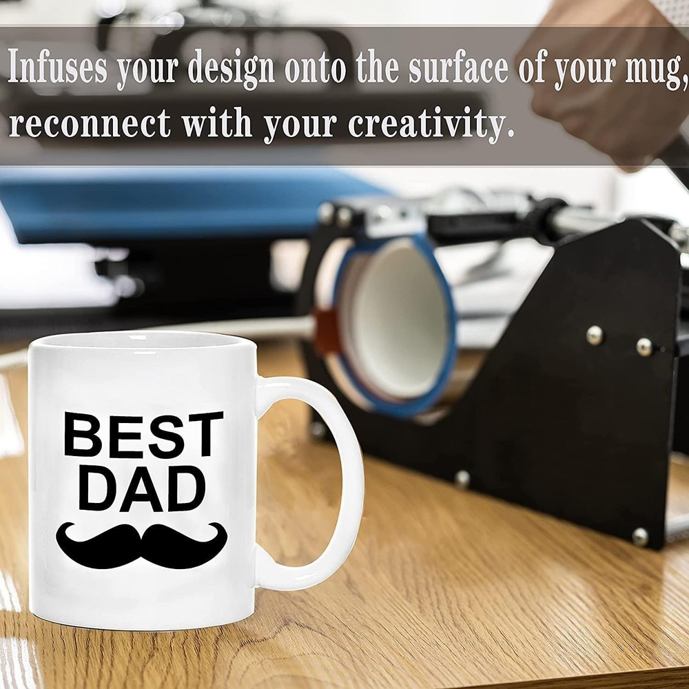 Bulk Sublimation Blank Mugs 15 oz - Dishwasher Safe for Vibrant Customization