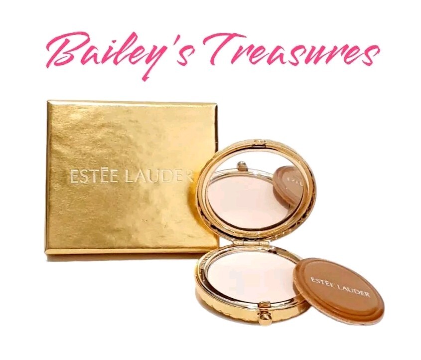 Estee Lauder Golden Lizard Lucidity Compact -- SEE DESCRIPTION Free Ship!