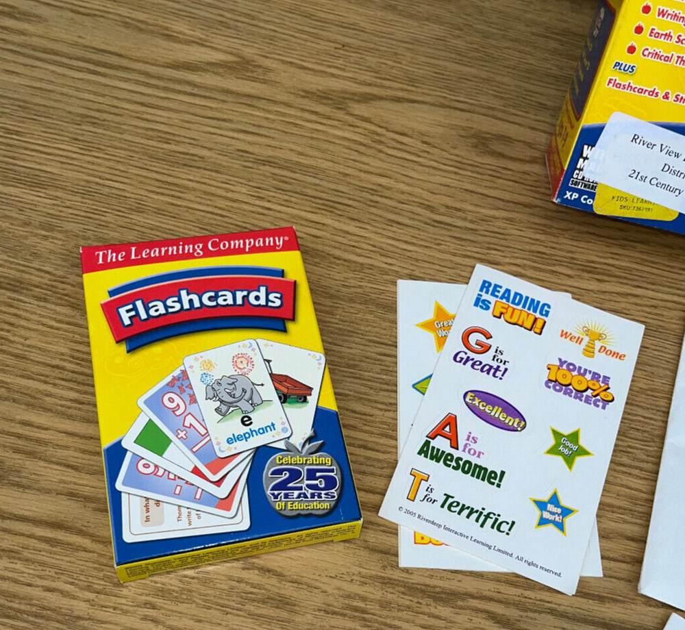 Zoombinis 3rd Grade (Ages 7-9) Learning Set (Math Flashcards, Science, Stickers)