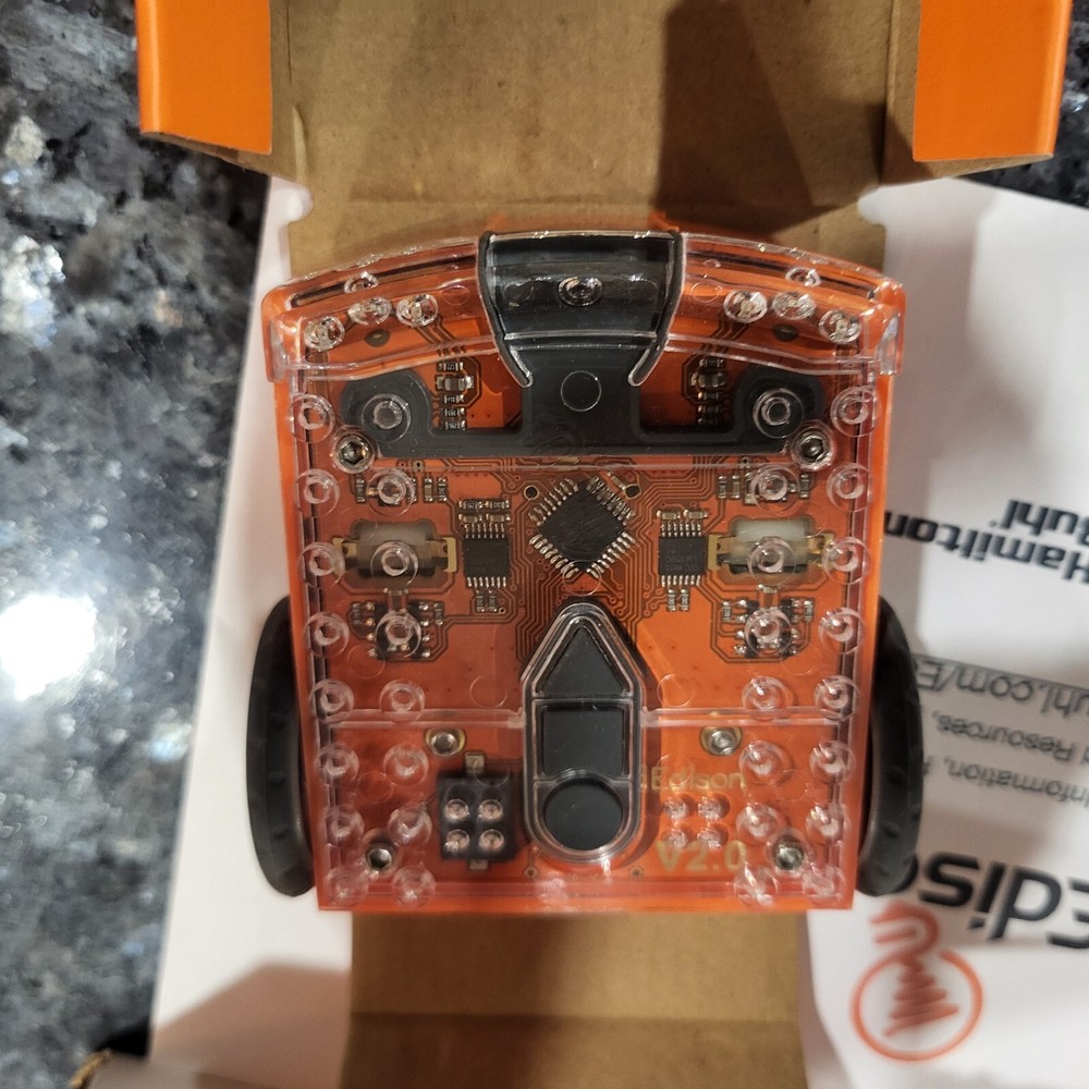 HamiltonBuhl Edison Educational Robot Kit STEM Robotics and Coding Kit 2-Pack