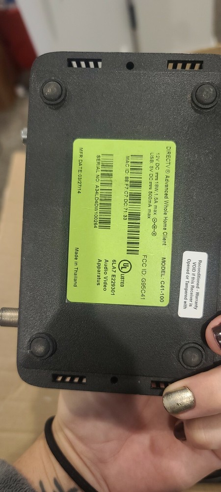 DirecTv Reciever Set