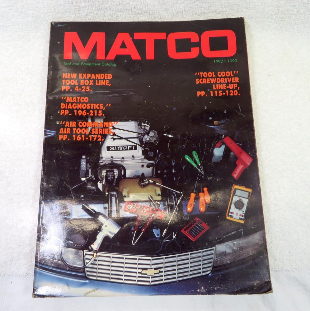 1992 1993 MAC Tools Product Catalog Automotive Tools