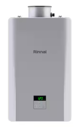 Rinnai RE160IP Internal Tankless Water Heater 160k Btu 6.6 gpm max PROPANE