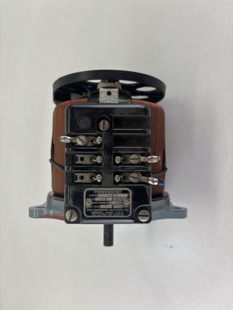 Powerstat Type 116U 7.5 Amp
