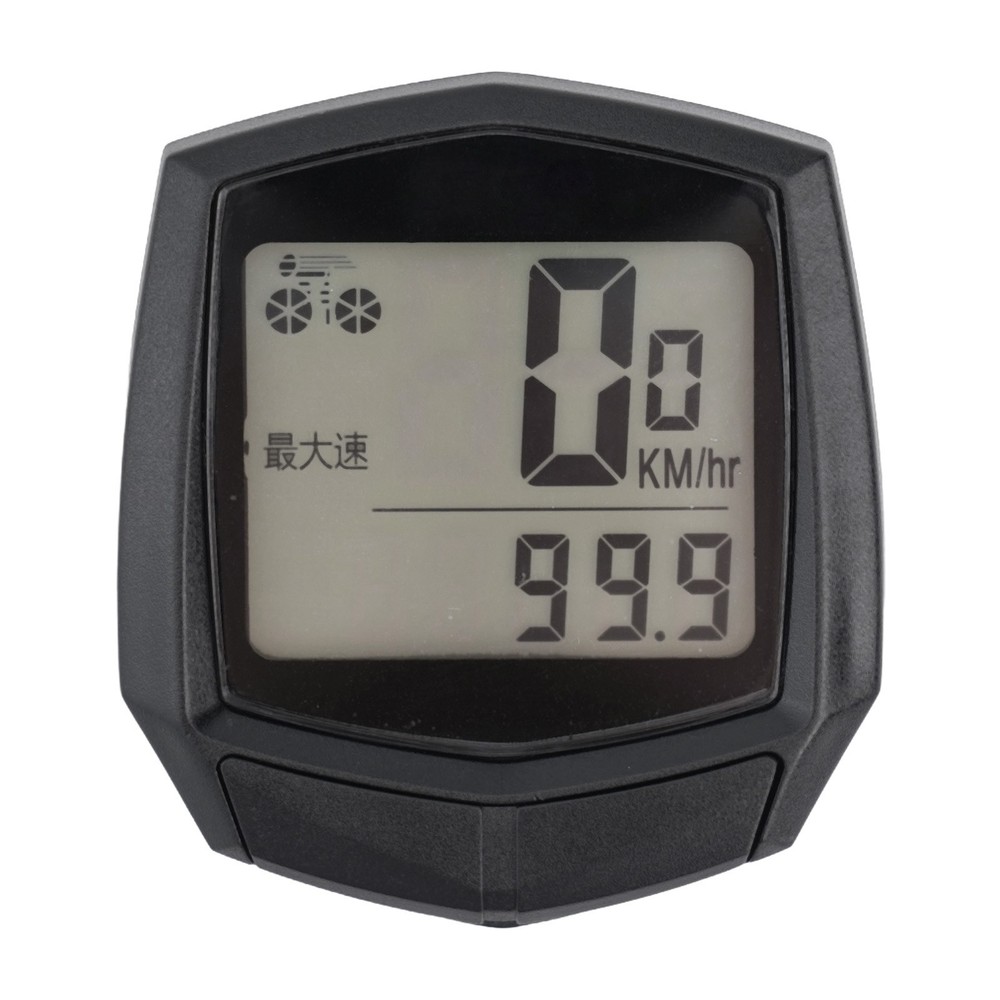 Compact and Practical Bicycle Odometer Speedometer Waterproof and Wired