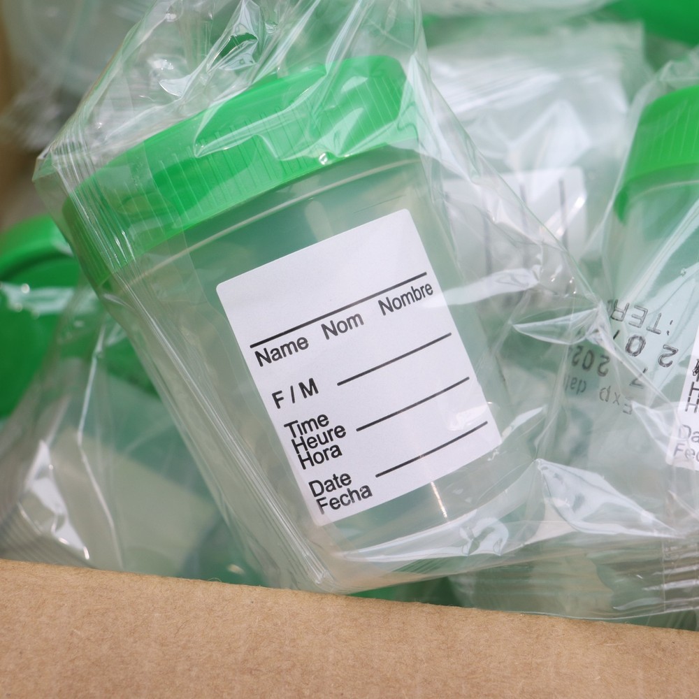 Specimen Container 4oz Polypropylene Sterile Individually Wrapped 5913 Lot