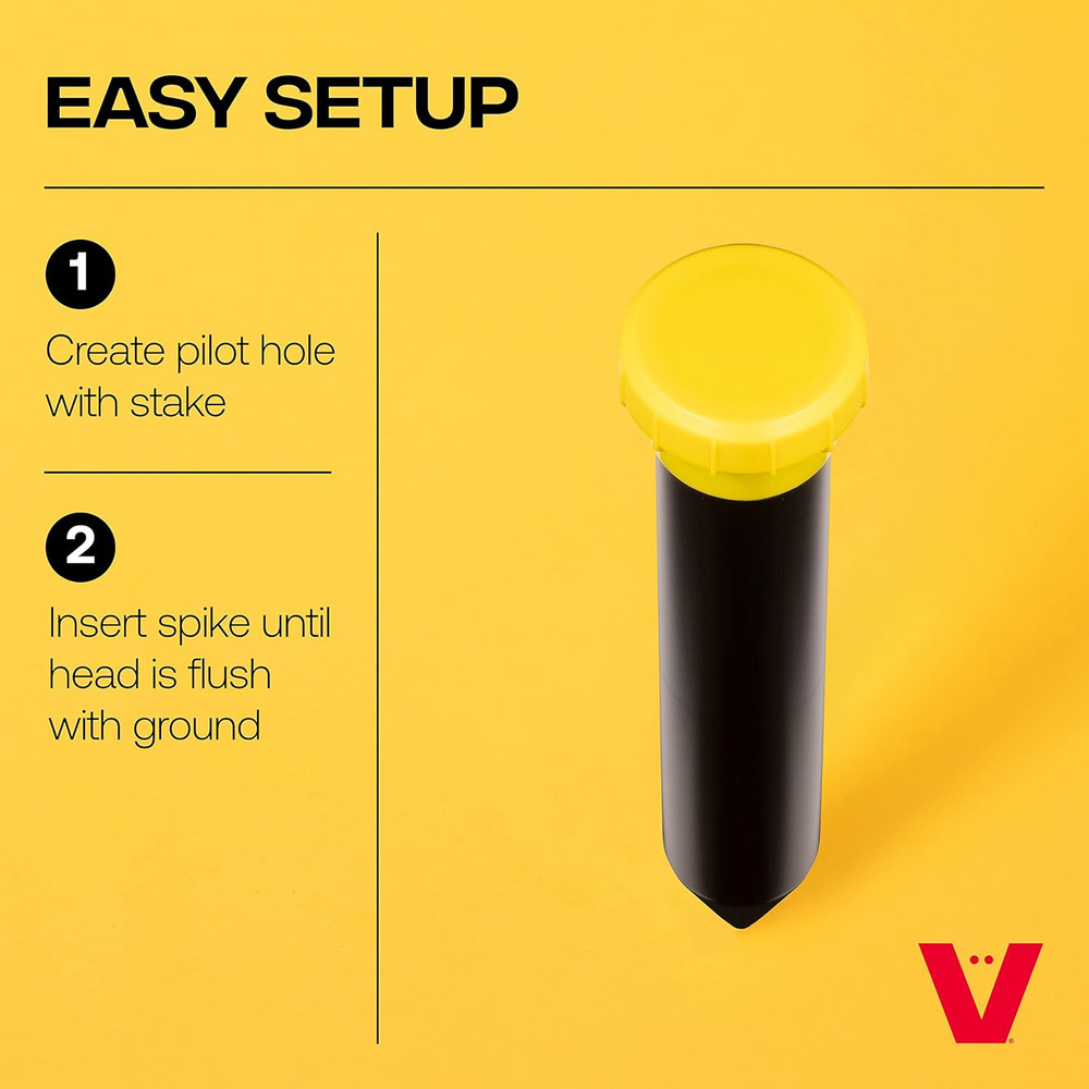 Mole and Gopher Sonic Spike - Outdoor Mole and Gopher Repellent - M9012 - Chemic