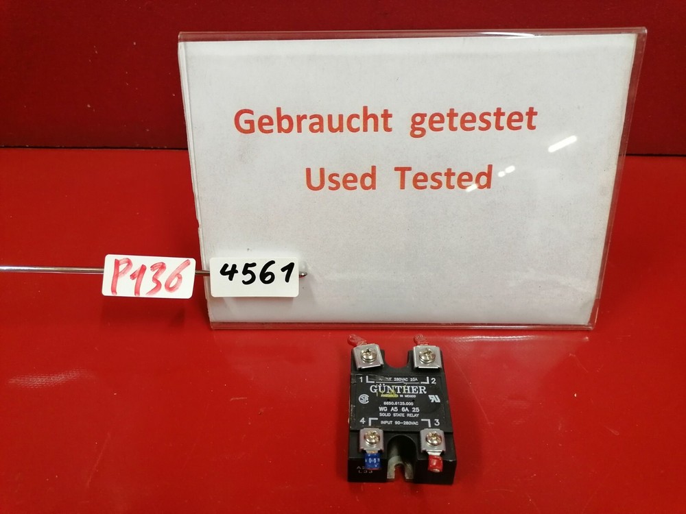 Günther WG A5 6A 25 Used Tested