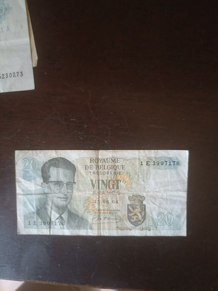 Belgium 20 franc 1964