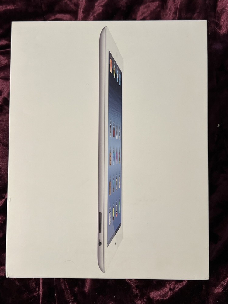 Apple iPad 3rd Generation WiFi 16GB Empty White Box + Inserts+ EarPods+Tool