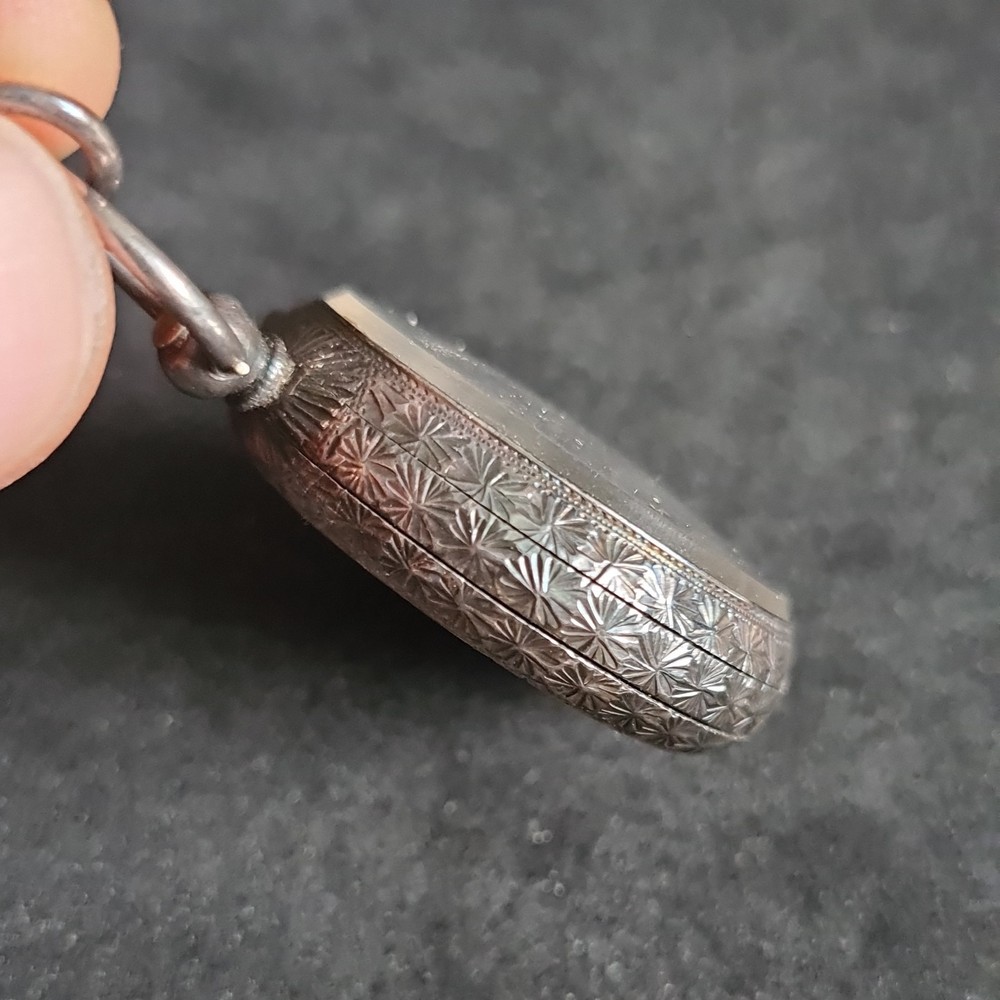Antique Solid Silver Ladies Pocket Watch c1900 Ref4441