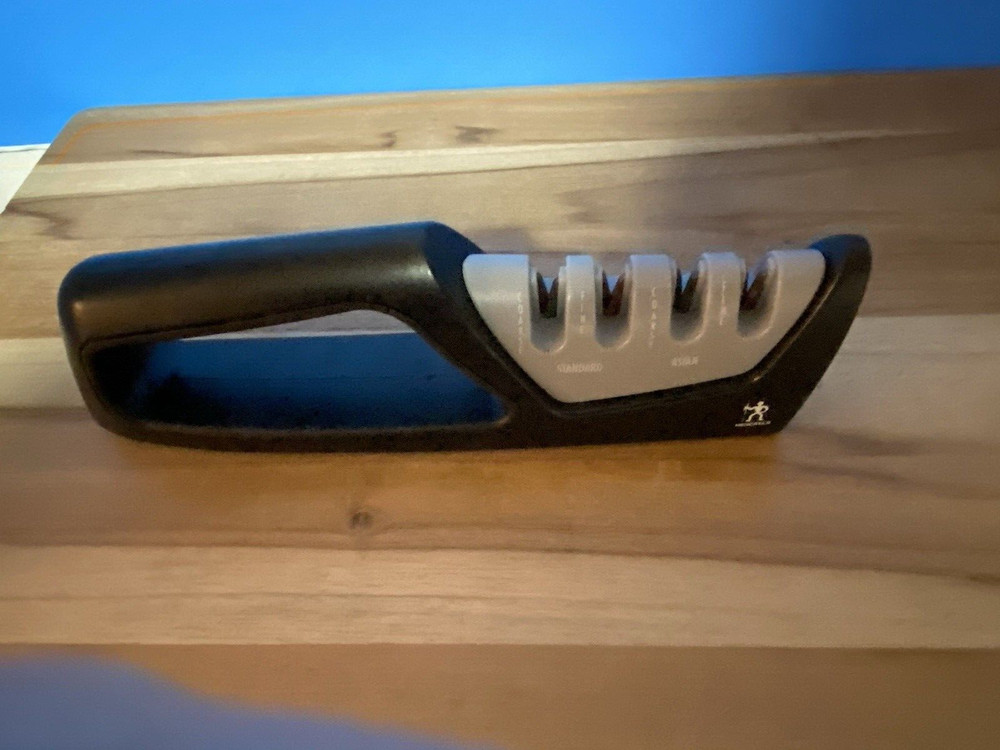 Henckels Knife Sharpener 4 Stage Pull Through Standard & Asian, Coarse & Fine