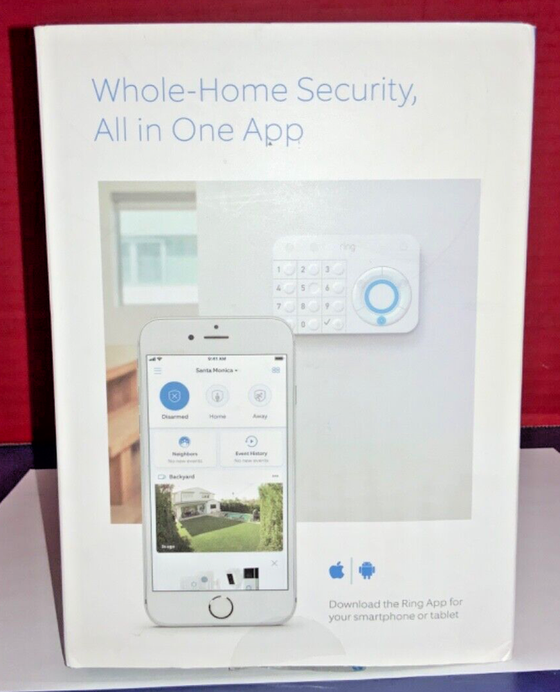 2018 Ring Alarm Wireless Home Security System w/ Box - AS IS - NOT TESTED