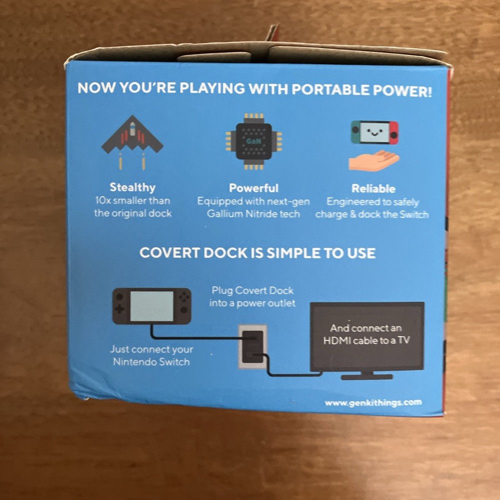 Genki Covert Dock 1 For Nintendo Switch 1 Kickstarter