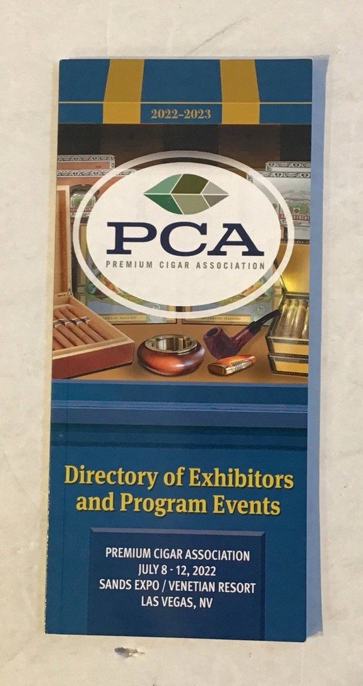 Premium Cigar Association Program 2022 Las Vegas