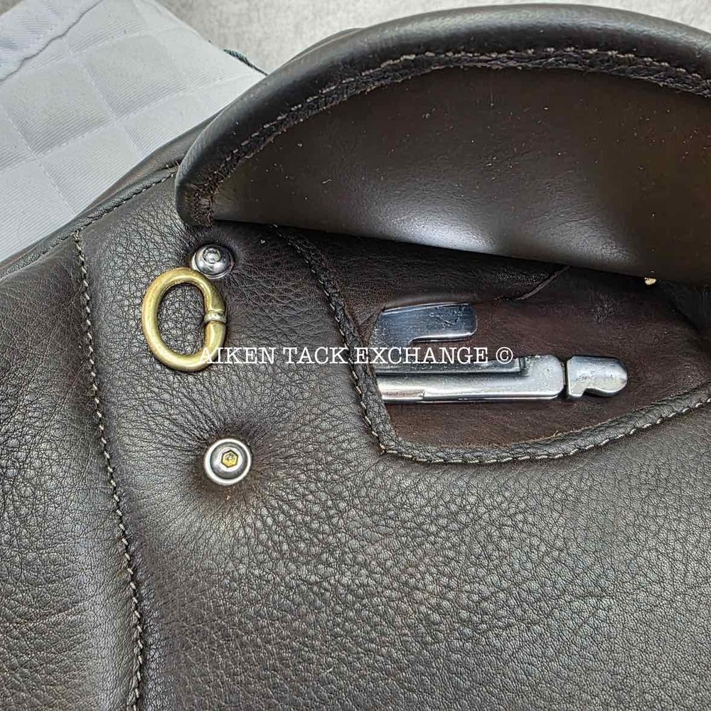 HDR Phoenix IGP Monoflap Jump Saddle, 17", Adjustable Tree (Read Description)