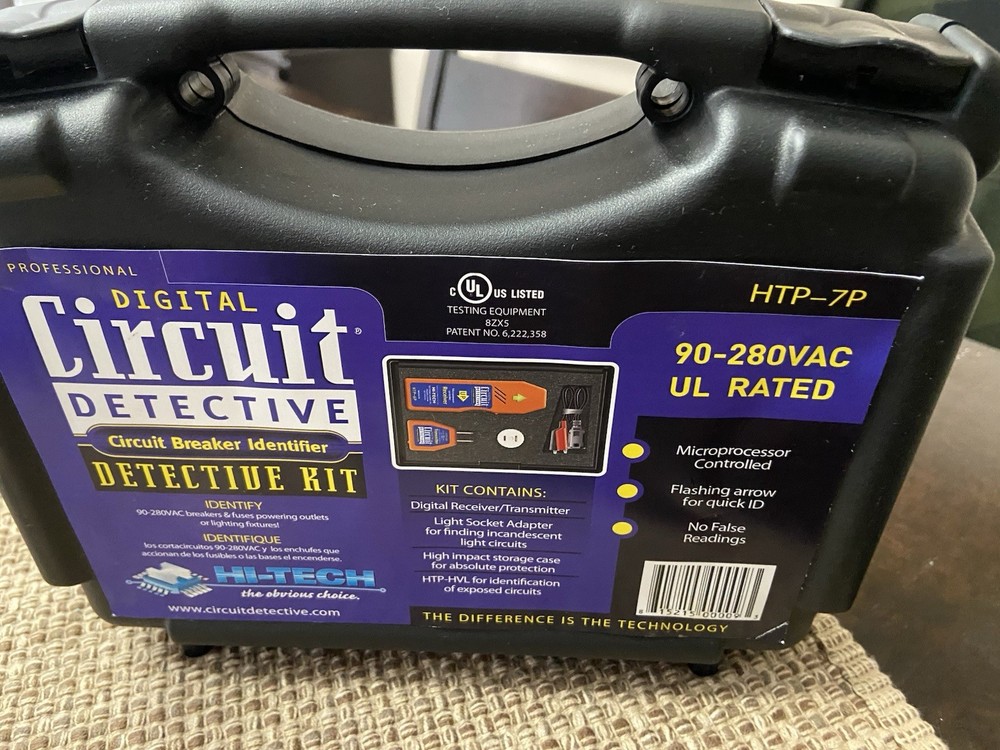Hi-Tech HTP-7P Digital Circuit Breaker Identifier Kit - Open Box