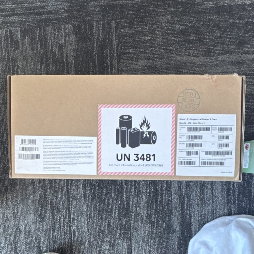 Square Stand + Reader & Dock Bundle Credit Card Terminal POS