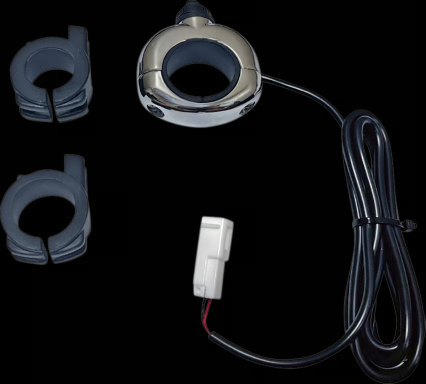 Custom Dynamics Auxiliary Handlebar Mounted On/Off Switches - Gloss CD-AUX-UNV-C