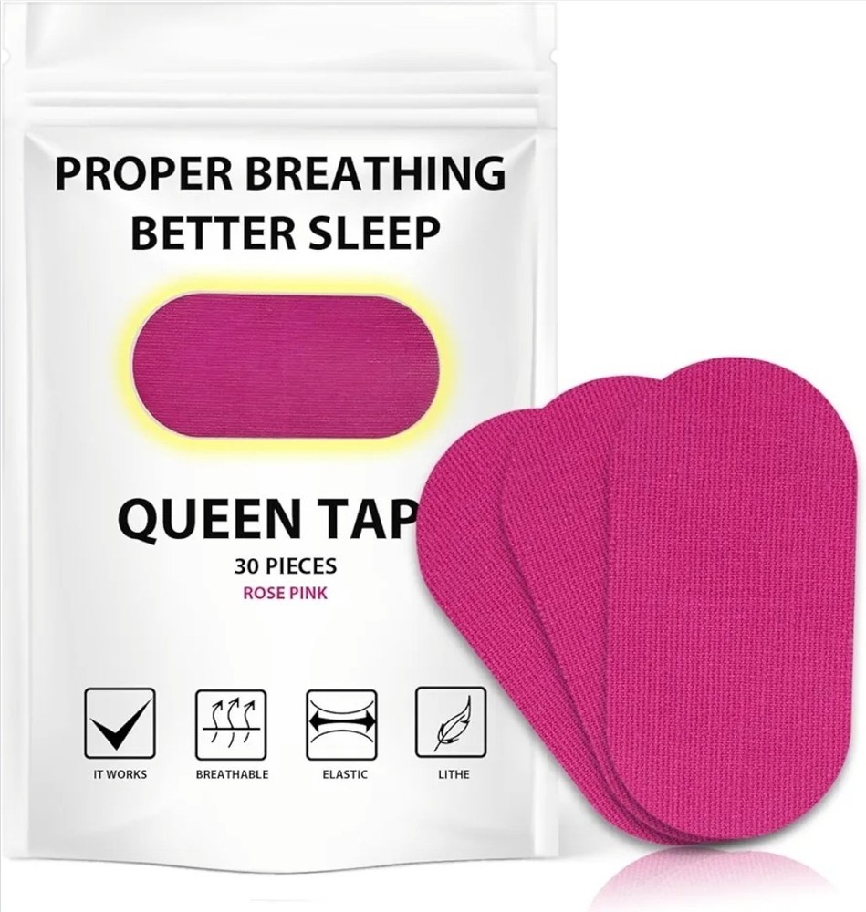 Queen Tape Proper Breating Better Sleep Rose