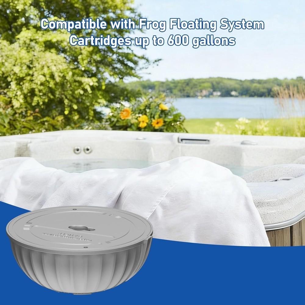 Hot Tubs Replacement Cartridges Compatible With Frog Ease Floating System 3 Pack