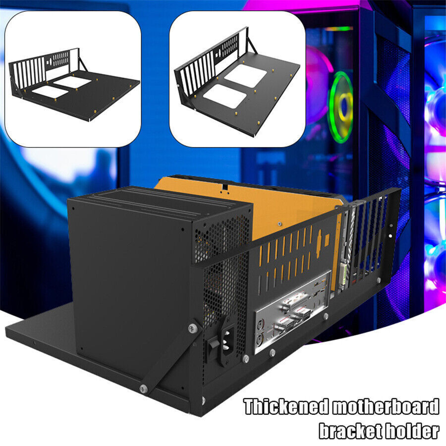 Open Air Frame Mining Rig Bracket For Chassis Computer Case Motherboard EATX
