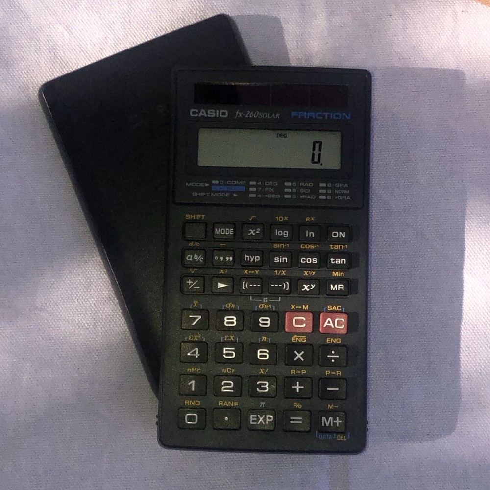 Casio FX-260 Solar Scientific Calculator Tested