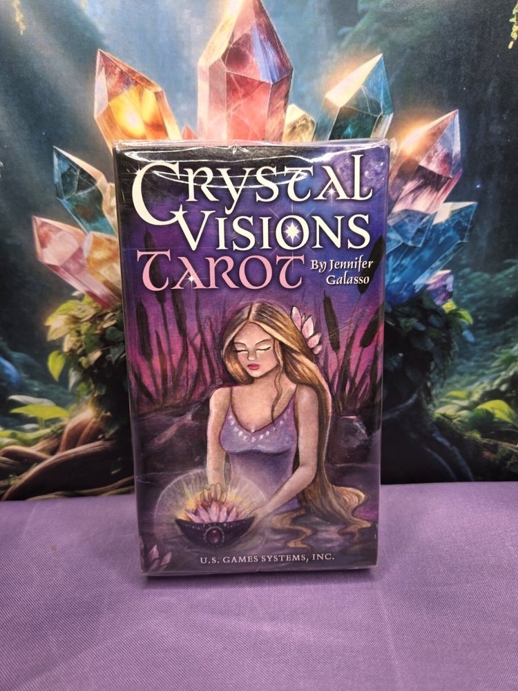 Crystal Visions Tarot Card Deck, Tarot Reading, Mystical, Divination
