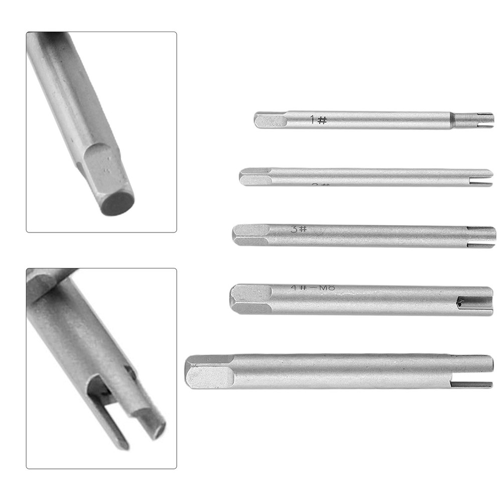 Broken Tap Extractor Wider Application 5Pcs High Efficiency High Quality M5 M8