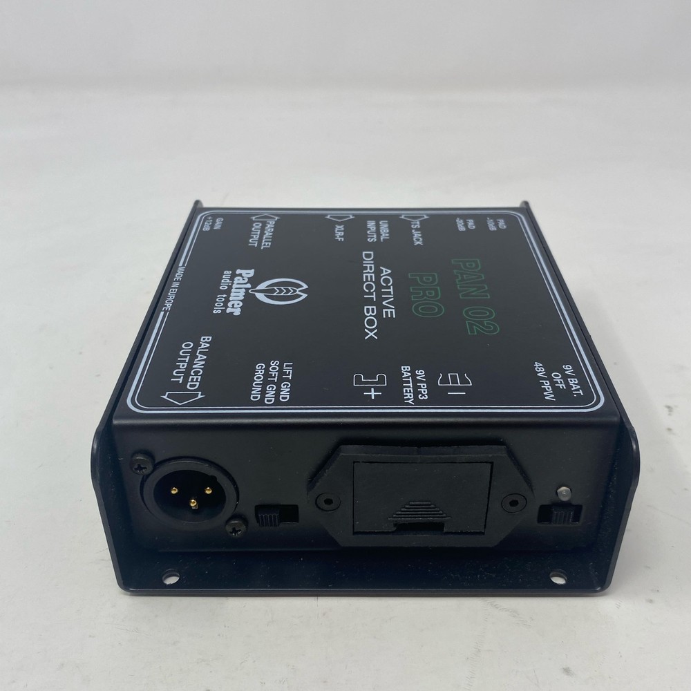 Palmer PAN 02 PRO Active DI Box - Black