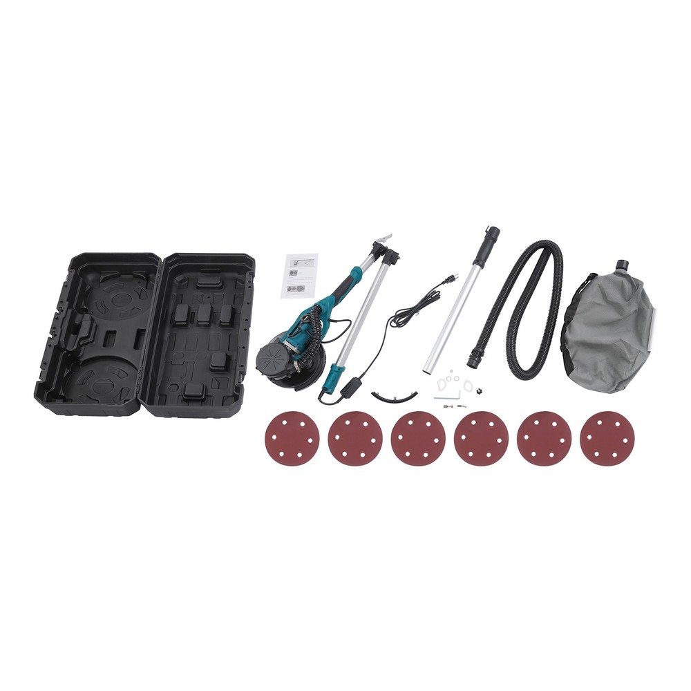 Electric Ceiling Wall Sander With Dust Collection Variable Speed Drywall Sander