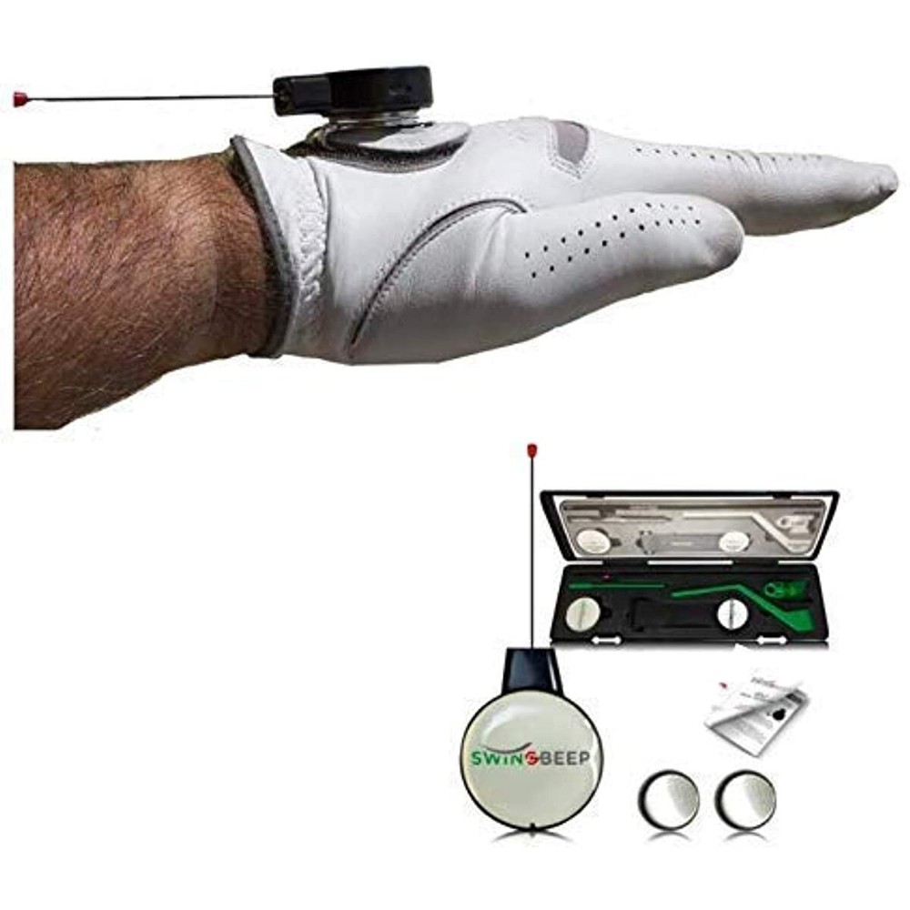 Swing Beep Golf Swing Training Aid to improve Swing and Alignment.