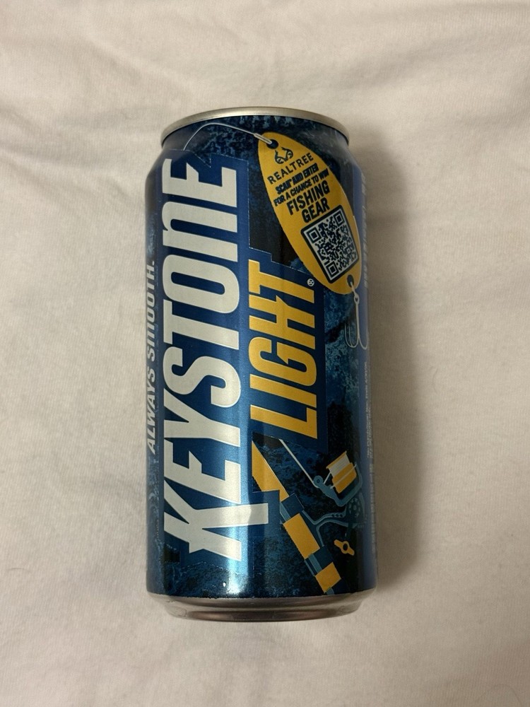 Keystone Light "Always A Smooth Catch  " 12oz Beer Can(empty)2026