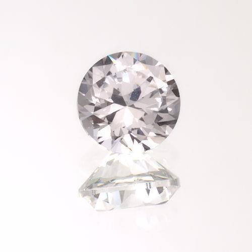 (1.5mm - 15mm) Round AAA Rated Lab Created White Sapphire
