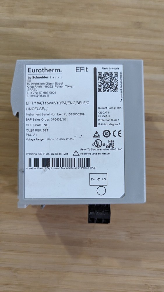 Eurotherm EFIT by Schneider Electric