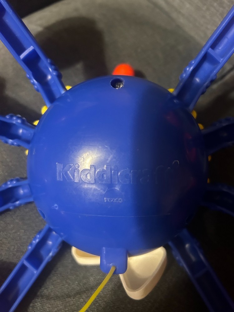 Vintage Kiddicraft Webster Spider Pull Toy EUC