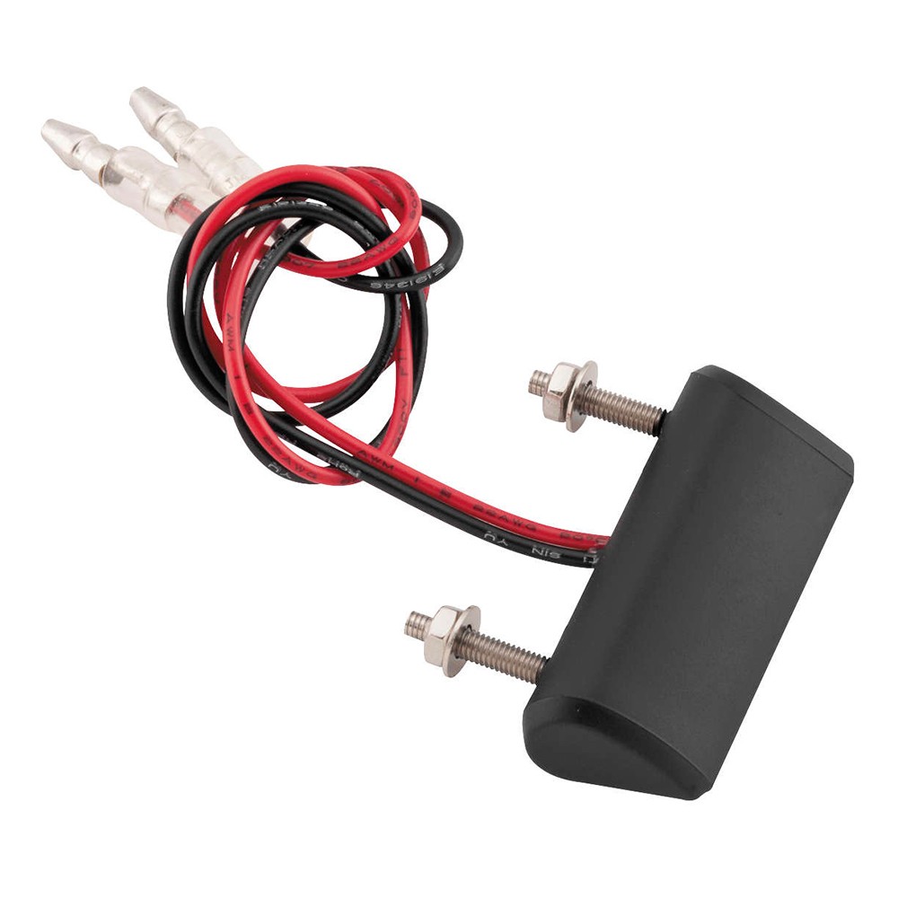 BikeMaster License Plate Light - Black - HD006K01