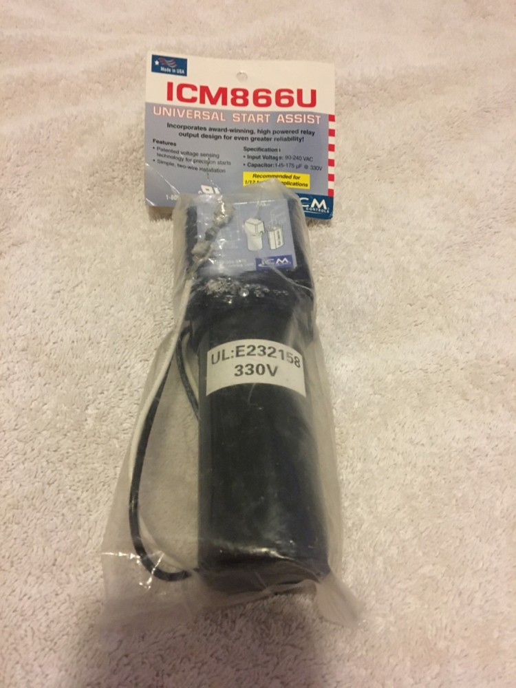 ICM CONTROLS ICM866U UNIVERSAL START ASSIST NIP