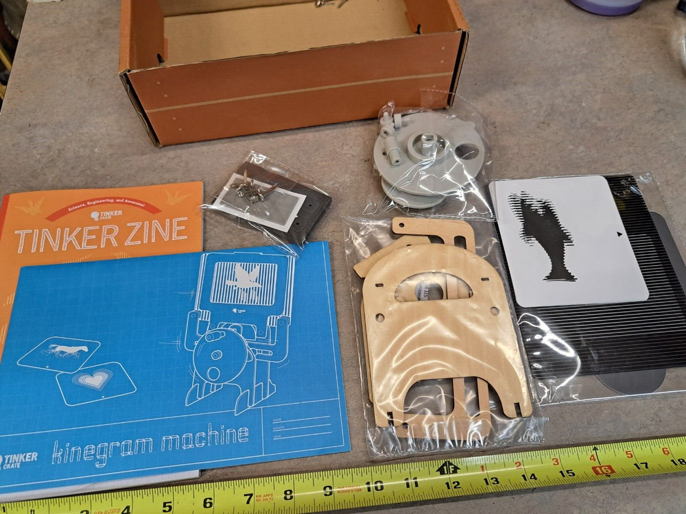 Tinker Make Your Own Kinegrim Machine for ages 9+