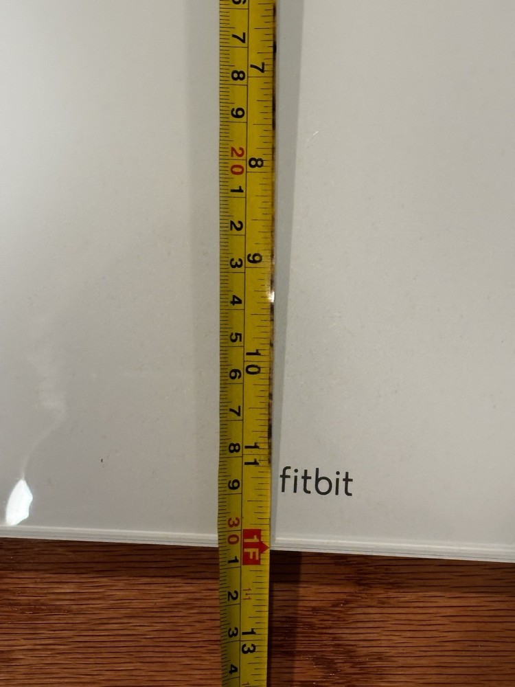 Fitbit Aria Air FB203 Smart Bluetooth Digital Scale White Tested Works