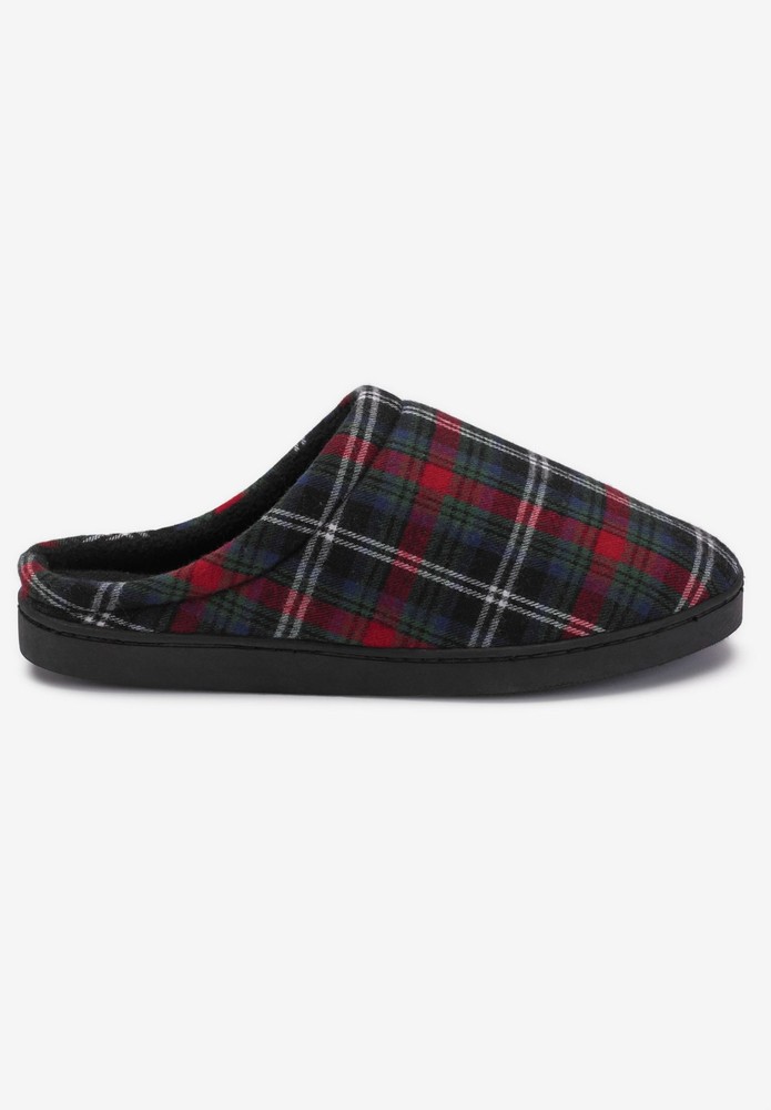 KingSize Men's Fleece Clog Slippers