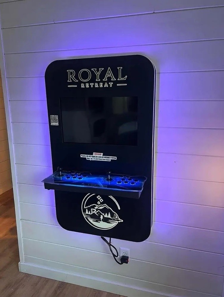 Retro Wall Mounted Arcade