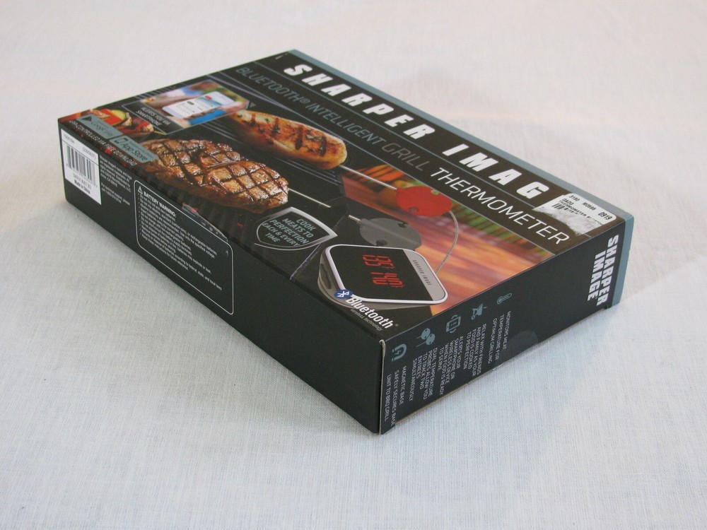 NEW Sharper Image Bluetooth Intelligent Grill Thermometer rr