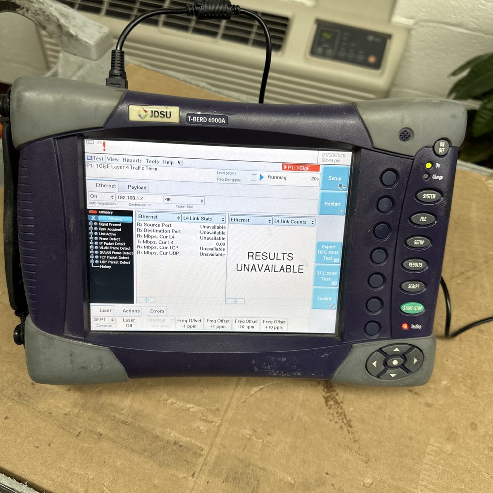 JDSU T-BERD 6000A Compact Network Test Platform