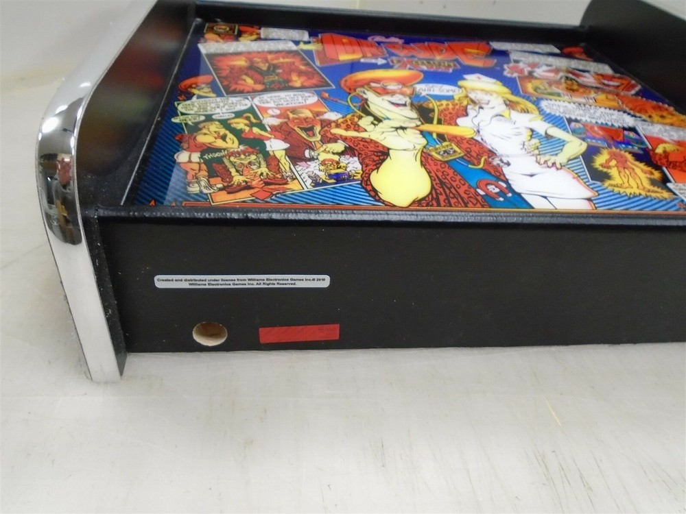 Bally Dr Dude Pinball Head LED Display light box