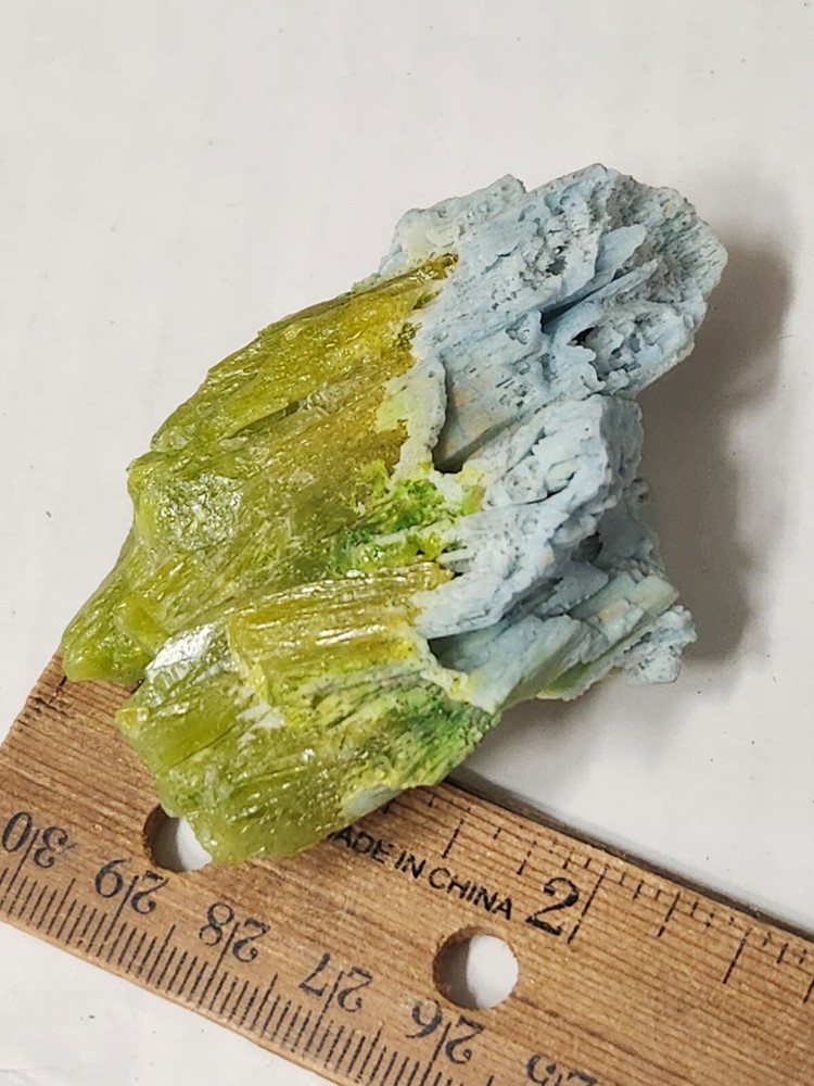 Stunning Plumbogummite on Pyromorphite specimen